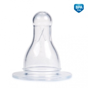 Canpol Силиконовая соска для круглых бутылочек 0м+2