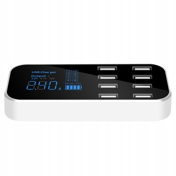 АВТОМОБИЛЬНОЕ ЗАРЯДНОЕ УСТРОЙСТВО A9S 8 портов USB