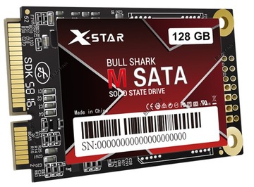 Dysk SSD X-Star Bull Shark 128GB mSATA