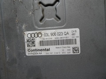 AUDI A1 8X 1.6 TDI ŘÍZENÍ MOTORU 03L906023QA