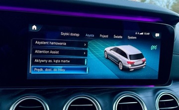 Mercedes Klasa E W213 Kombi Facelifting 2.0 E200 197KM 2020 Mercedes-Benz Klasa E AMG line PANORAMA skory el klapa KAMERA ambiente FUL, zdjęcie 23
