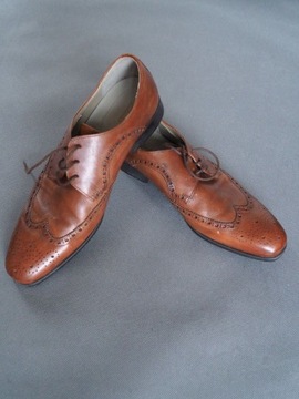 Półbuty męskie brogsy CLARKS ITALY R-44