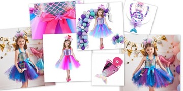 MAX OUTFIT Платье-пачка «Русалка» с сумкой 110/116