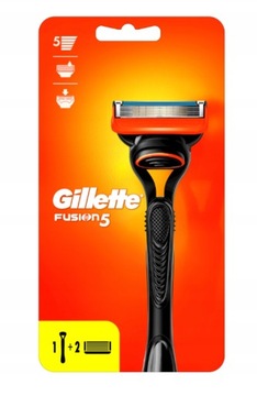 GILLETTE MASZYNKA FUSION5 + 2 WKŁADY