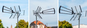 НАПРАВЛЕННАЯ АНТЕННА DVB-T2 ДЛЯ ЭФИРНОГО ТЕЛЕВИДЕНИЯ MUX8 LTE HD Фильтр 4K UHF VHF 120км