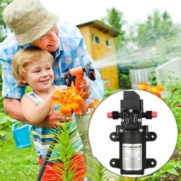 МЕМБРАННЫЙ ВОДЯНОЙ НАСОС 6Л/МИН 12В 70ВТ САМОВСАСЫВАЮЩИЙ ДЛЯ САДА