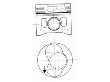 KOLBENSCHMIDT 94427700 PÍST