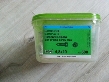 САМОРЕВЕР 4,8x19 ESSVE 500 шт. RAL 9002