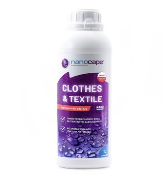 NANOCAPE impregnat hydrofobowy do odzieży 1L