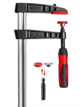 Bessey TG80S12-2K Ścisk śrubowy żeliwny 800/120mm