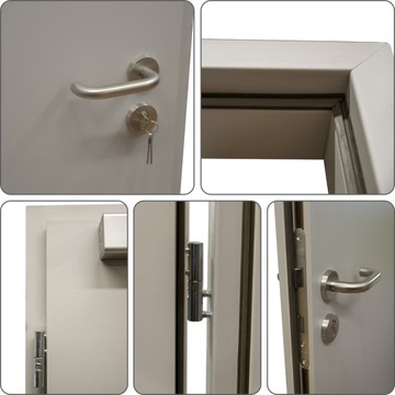 Двери противопожарные 100 см, EI30 дымонепроницаемые