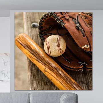 Baseball Glove Wall Print Canvas Painting Wall Art Sports Posters Nursery R