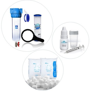BAMBO CARBON WATER SOFTENER 32L 2in1 АКТИВИРОВАННЫЙ УГОЛЬ + МОНОСФЕРНЫЙ МЕРТВЫЙ