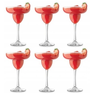 Kieliszki do MARGARITY MARGARITA KOKTAJL DRINK 6 sztuk 220 ml
