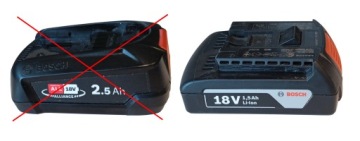 Bosch Professional 18V Адаптер для аккумулятора