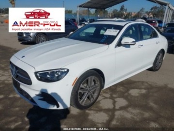 Mercedes Klasa E W213 2022 Mercedes-Benz Klasa E 2022r., 2.0L 2.0 Benzyna 255KM