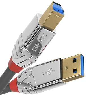 Lindy 36664 Линейный кабель USB 3.0/3.1 A-B Cromo — 5 м