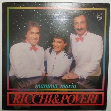 Ricchi & Poveri Mamma Maria 1 Press 82' OIS Italo VG+