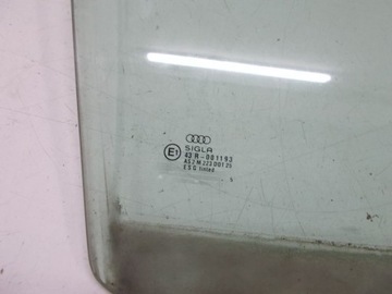 AUDI A4 B5 SKLO (OKNO) DVEŘE PŘEDNÍ PRAVÁ