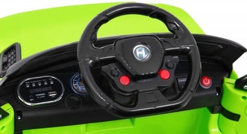Auto na akumulator L1 Pilot MP3 LED Zielony
