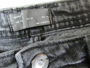 ZARA __ DARK SLIM JEANS SPODNIE __ 32/30