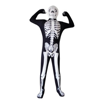 Halloweenowy kostium dla dzieci Straszny szkielet Straszny kostium Halloween Bone 120