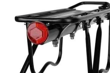 ЗАДНЕЕ БАГАЖНИК ДЛЯ ВЕЛОСИПЕДОВ УНИВЕРСАЛЬНЫЙ АЛЮМИНИЕВЫЙ 50 КГ