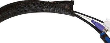 LogiLink гибкий 1,0 м x 30 мм, черный