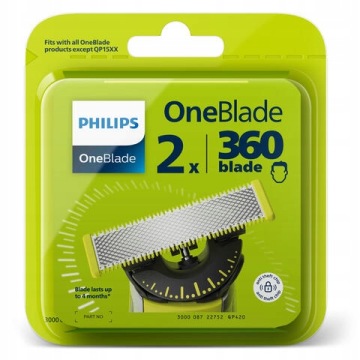 Бритвенные лезвия PHILIPS OneBlade 360 ​​QP420/50