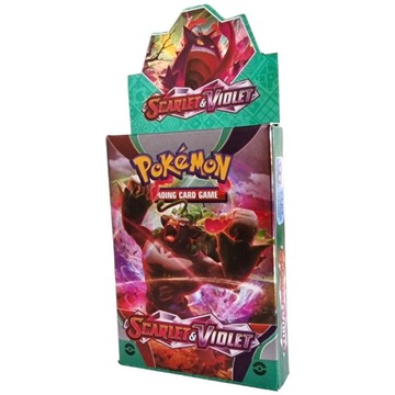 Карты коллекционера покемонов Scarlet Violet, 30 шт., в сумке с подарком Пикачу