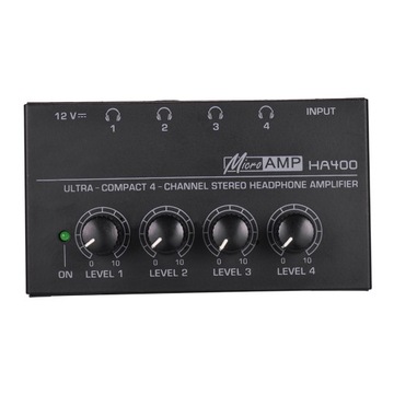 WZMACNIACZ SŁUCHAWKOWY STEREO HA-400
