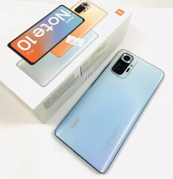 Смартфон Xiaomi Redmi Note 10 Pro 6 ГБ/64 синий НОВЫЙ