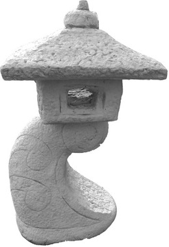 Lampa ogrodowa z betonu - PAGODA (P27) ALA-SHOP