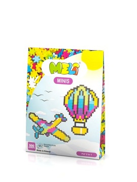 KLOCKI MELI MINIS FLY 2IN1 THEMATIC 500 EL.