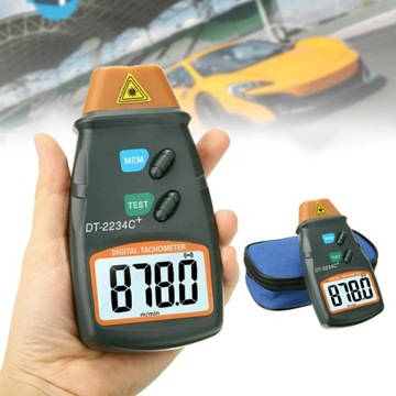 TACHOMETR MIERNIK OBROTÓW OBROTOMIERZ 2.5-99999RPM