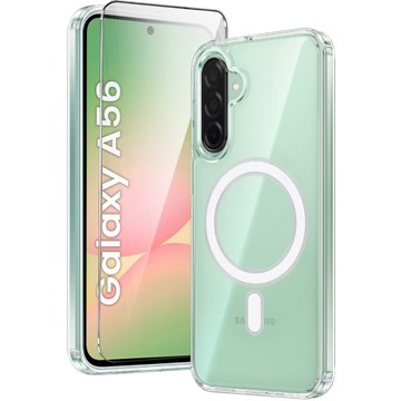 ETUI SILIKONOWE DO SAMSUNG GALAXY A56 5G DO MAGASFE MAGNETYCZNE CASE