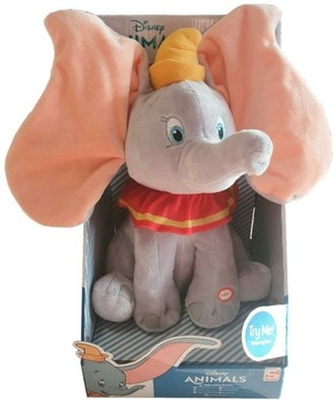 DISNEY DUMBO pluszak maskotka 30 cm. Interaktywna