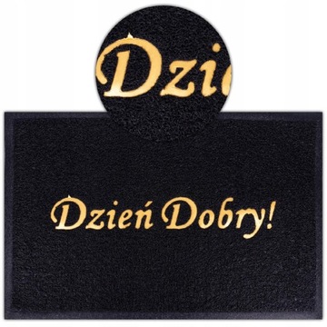 WYCIERACZKA POD DRZWI DZIEŃ DOBRY ANTYPOŚLIZGOWA