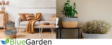 НАБОР ИЗ 3 КОРЗИН ИЗ НАТУРАЛЬНОЙ ПЛЕТЕННОЙ МОРСКОЙ ТРАВЫ