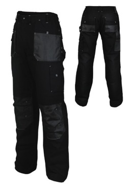 STALCO Spodnie robocze Basic Line czarne XXL