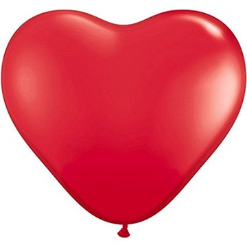 BALON SERCE BALONY CZERWONY WALENTYNKI