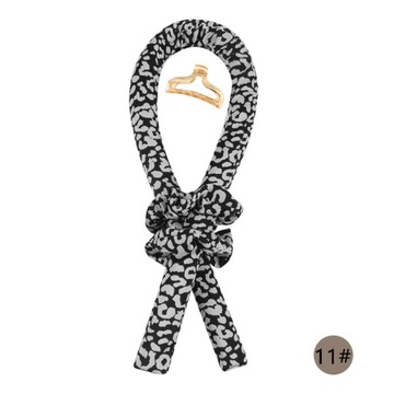 Wave Leopard Heatless Curling Rod Headband Ki