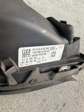OPEL ASTRA II G ФОНАРЬ ПЕРЕДНИЙ ПРАВЫЙ