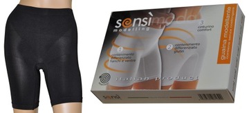 czarne szorty Sensi Guaina Modellante L/XL 42/46