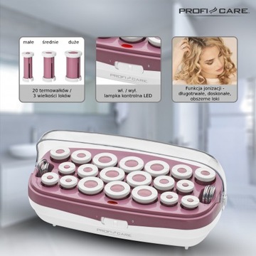 ТЕРМОЛОГИЧЕСКИЕ БУЛАГИ ДЛЯ ВОЛОС 20 ШТ КРАСИВЫЕ КРУПНЫЕ КУДРЫ ПРОФ