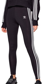 Legginsy ADIDAS 3 STRIPES Czarny - 34