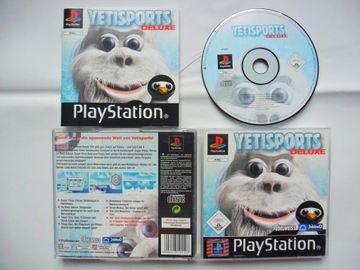 Игра Yetisports Deluxe PSX PS1 PSOne PS2 SLES-04164 PAL
