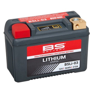 SUPERLEKKI AKUMULATOR LITOWY LiFePO4 - BS BSLi-03