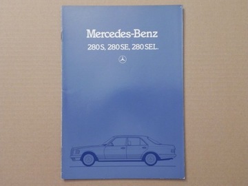 Prospekt - MERCEDES S-KLASSE W126 - 1983 r