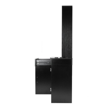 Парикмахерская Парикмахерская чёрная 33x37,5x170см